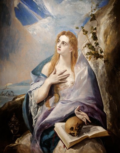 The Penitent Mary Magdalene by El Greco